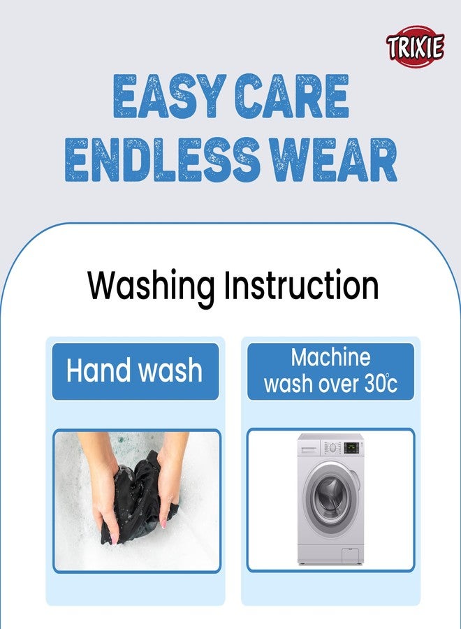 Trixie: - Protective Pants for Female Dogs | Designed for Dogs in The Season to Prevent Staining of Carpets & Other Fabrics | Handy Snap Clip Makes It Easy to Put On | Washable - M: 40-49cm - Image 5